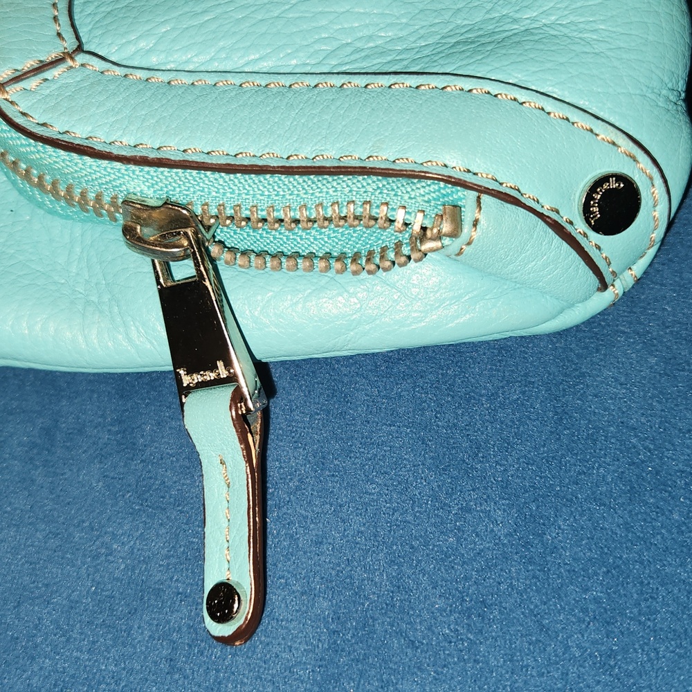 Tignanello Pebble genuine leather mini Crossbody bag, wallet, orginazer travel - Picture 14 of 16